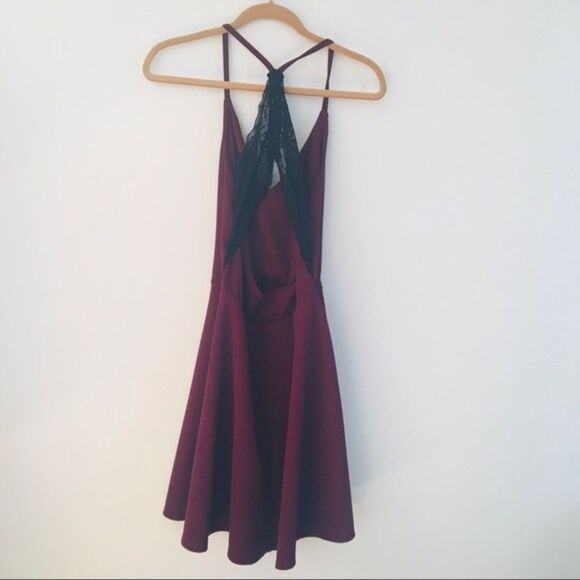 Speechless XXL maroon sweater‎ polyester dress - Picture 3 of 5